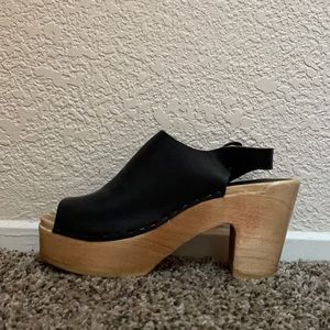 No. 6 Platform Wedges